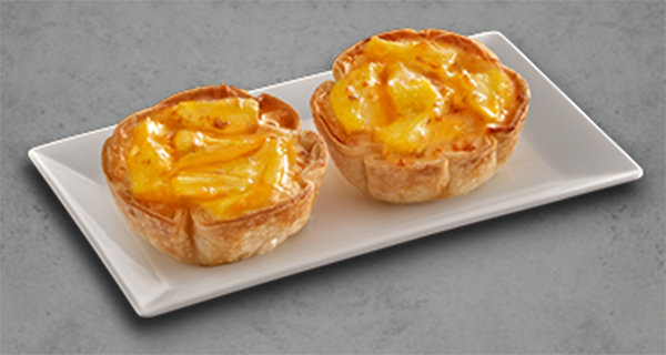 Set Bánh Tart Phô Mai Nhiệt Đới Dứa & Mật Ong (2pcs)