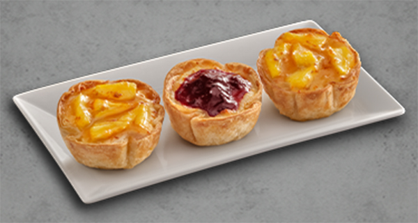 Set Bánh Tart Phô Mai Trái Cây 2 Vị (3pcs)