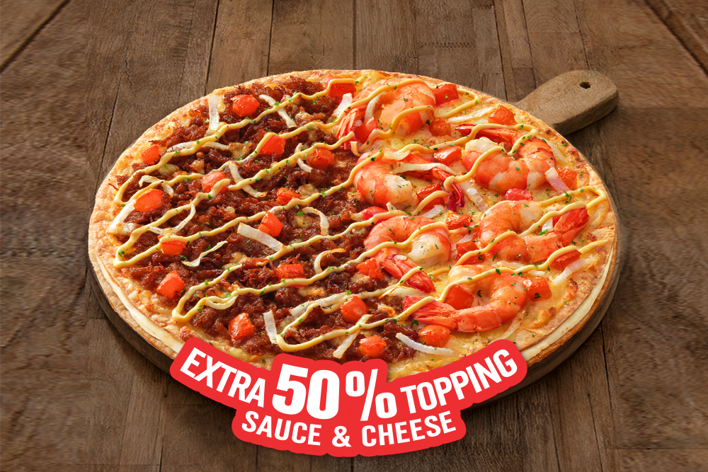 Super Topping Parmesan Surf & Turf