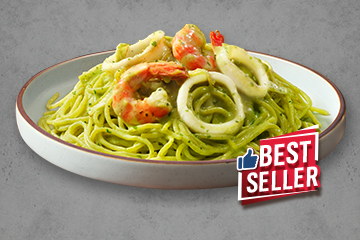 Mỳ Ý Hải Sản Xốt Pesto