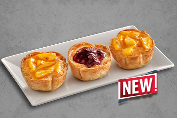 Fruity Favorites Cheese Tart Set (3pcs)