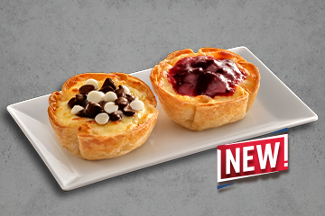 Choco & Berry Cheese Tart Set (2pcs)